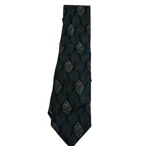 Valentino Vintage 100% Silk Tie Hand Made In Italy